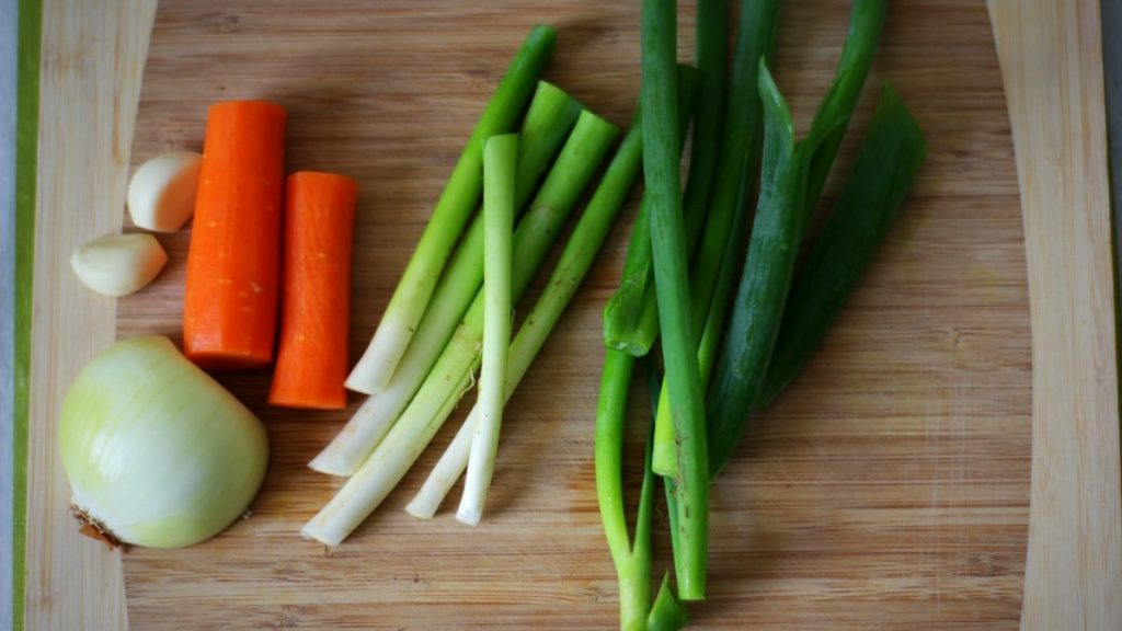 a fresh start with vegies